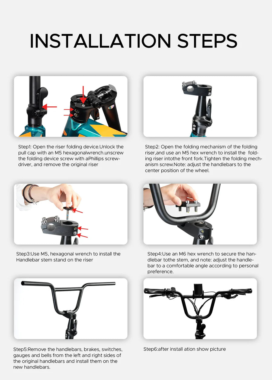 ENGWE BMX Styr EP-2 Boost/EP-2 Pro/Engine X