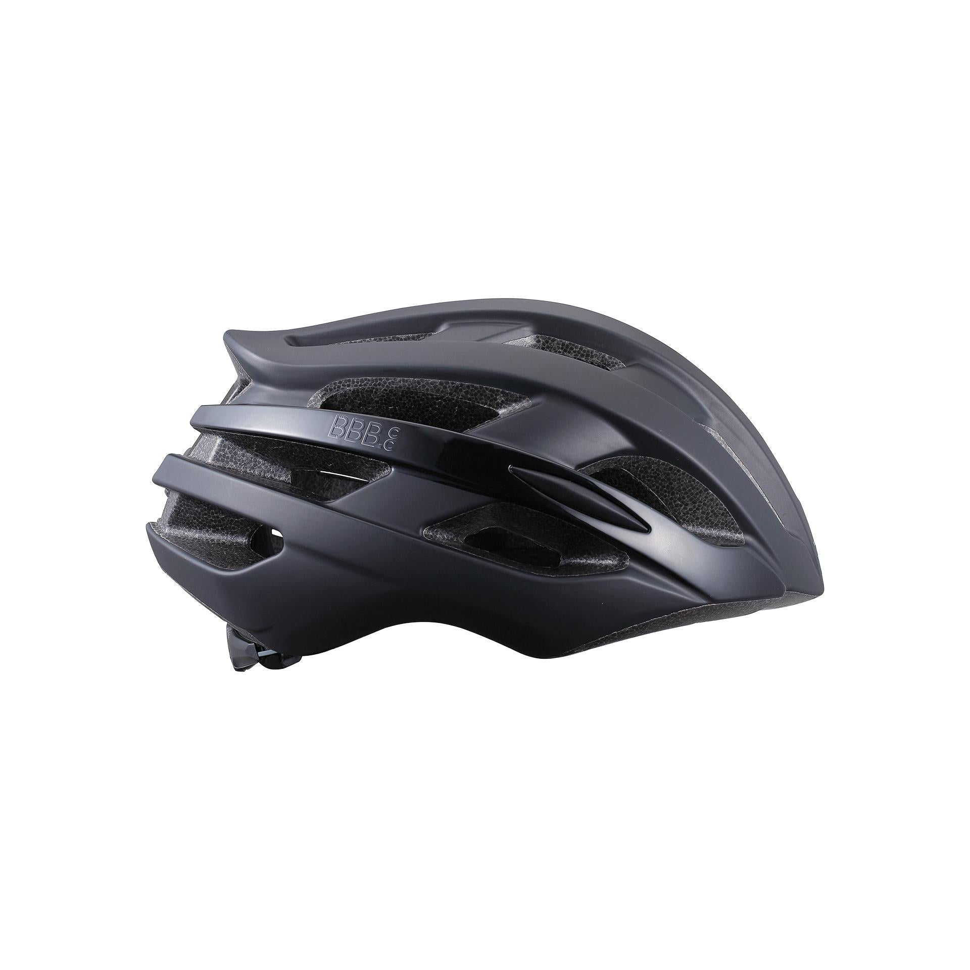 Hjelm BBB Hawk (matsort) SpiderWeb struktur i EPS skummet.